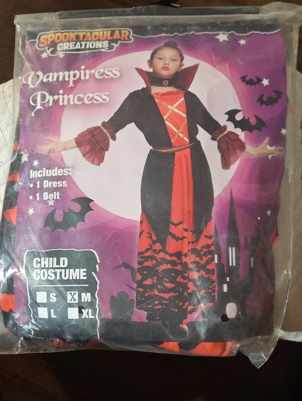 Spooktacular Creations Vampiress Princess Costume - Black & Red